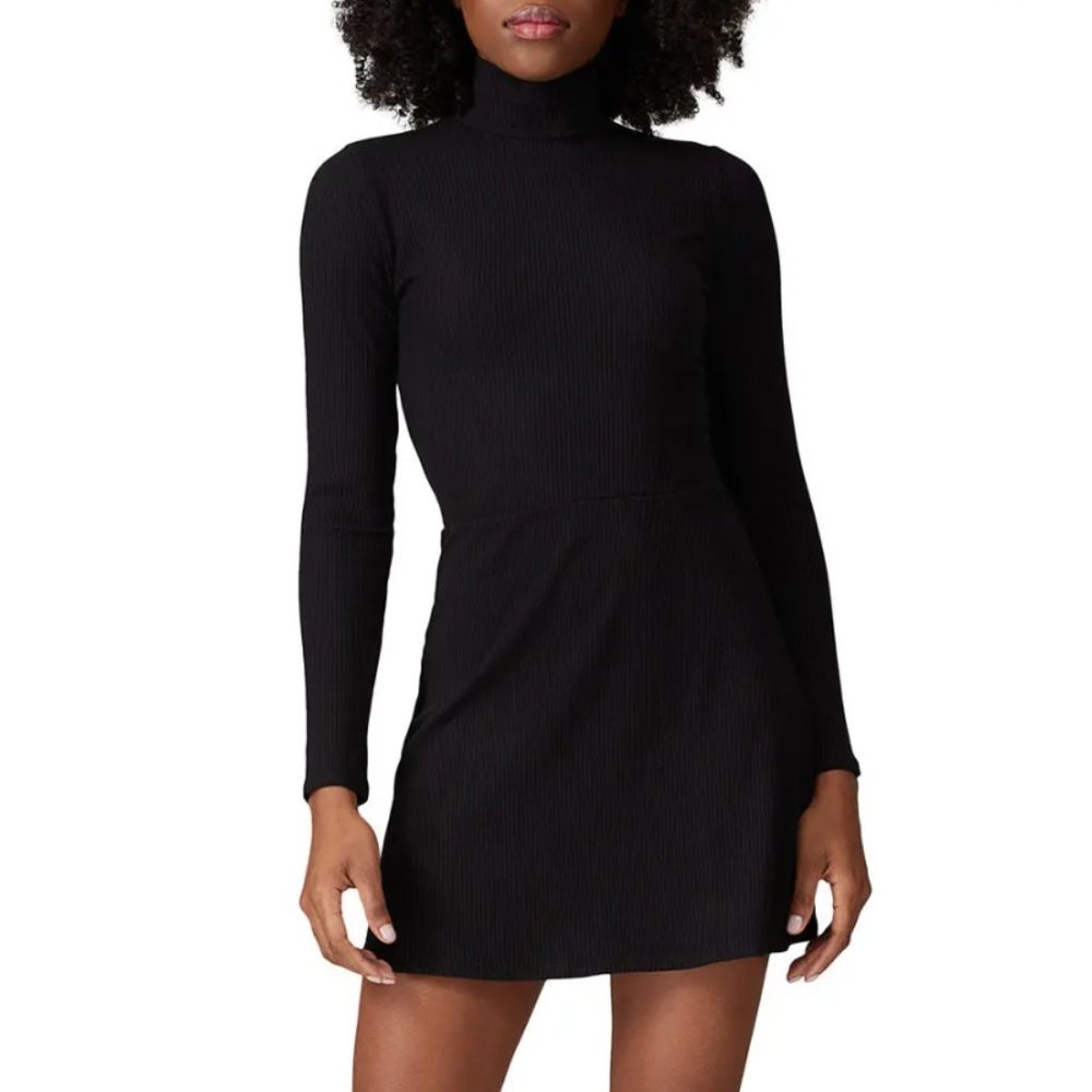 Reformation Black Maya Dress